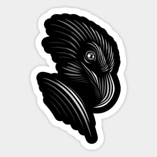 Eagle lines Sticker